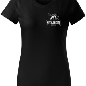 Metal Unicorn Clothing - small logo